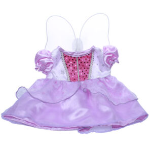 Robe de Cendrillon Violette avec Ailes