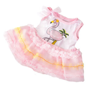 Costume flamand rose